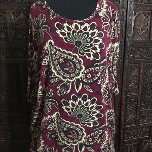 LuLaRoe Irma Tunic XL